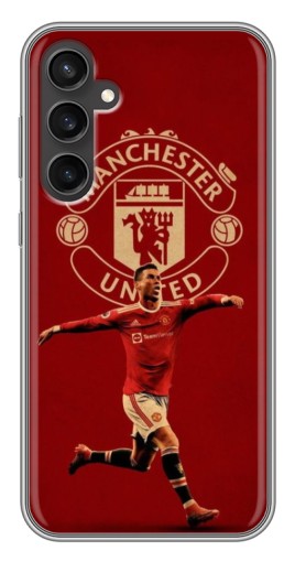 Чехол с печатью "Ronaldo в МЮ" для Samsung Galaxy S23 FE