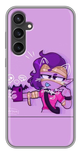 Чехол с принтом "Селфи Emz" для Samsung Galaxy S23 FE