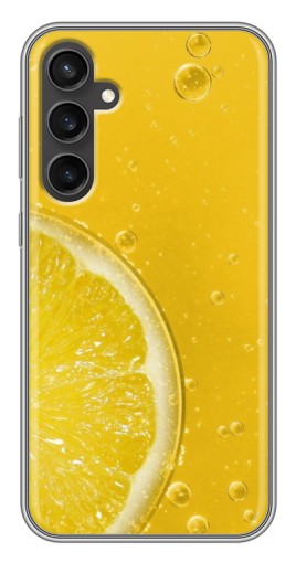 Силиконовый чехол с изображением "Сочный лимон" для Samsung Galaxy S23 FE