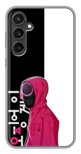 Силиконовый чехол с изображением "Солдат нолик" для Samsung Galaxy S23 FE