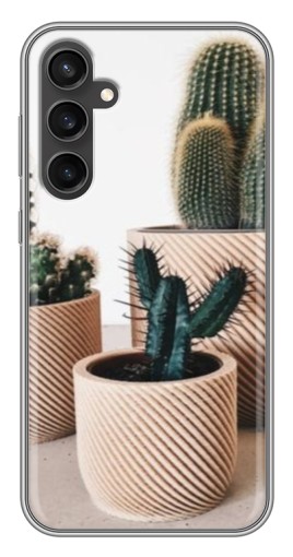 Чехол с принтом "стильные кактусы" для Samsung Galaxy S23 FE