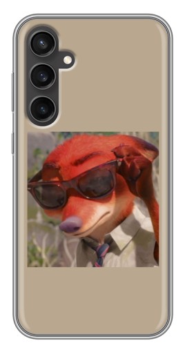 Чехол с принтом "Стильный Ник" для Samsung Galaxy S23 FE