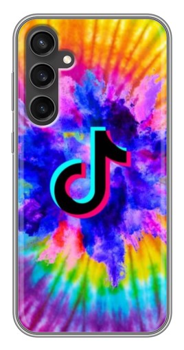 Чехол с картинкой "TikTok в красках" для Samsung Galaxy S23 FE