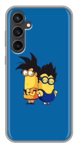 Силиконовый чехол с изображением "В костюмах" для Samsung Galaxy S23 FE