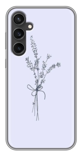 Чехол с картинкой "Веточки лаванды" для Samsung Galaxy S23 FE
