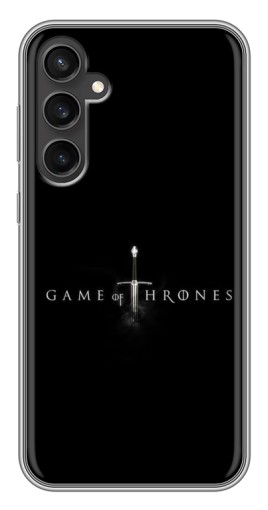 Силиконовый чехол с изображением "Вилирийский меч" для Samsung Galaxy S23 FE