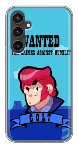Чехол с принтом "WANTED COLT" для Samsung Galaxy S23 FE