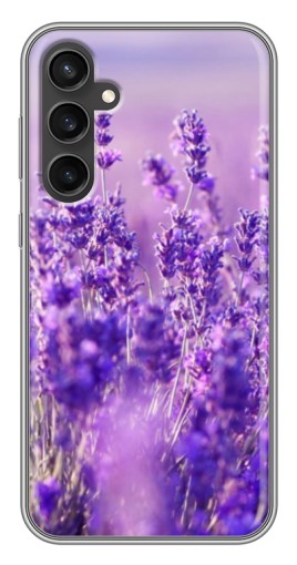 Силиконовый чехол с изображением "Яркая лаванда" для Samsung Galaxy S23 FE