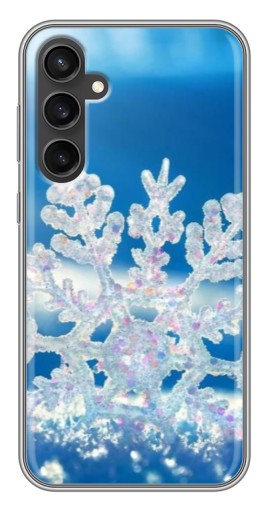Чехол с картинкой "Яркая снежинка" для Samsung Galaxy S23 FE