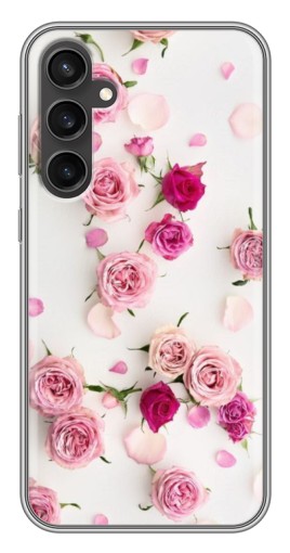 Чехол с принтом "Яркие розы" для Samsung Galaxy S23 FE