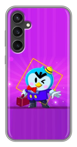 Чехол с печатью "Яркий пингвин" для Samsung Galaxy S23 FE