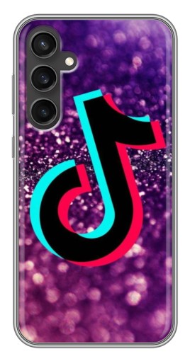 Чехол с печатью "Яркий ТикТок" для Samsung Galaxy S23 FE