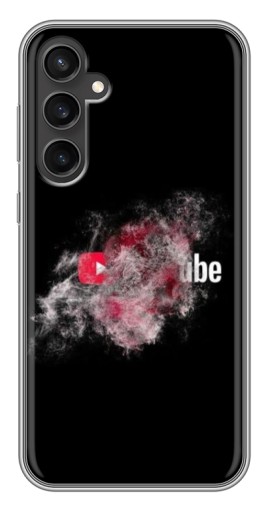 Чехол с печатью "Яркий Ютуб" для Samsung Galaxy S23 FE