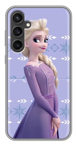 Чехол с картинкой "Ельза" для Samsung Galaxy S23 FE