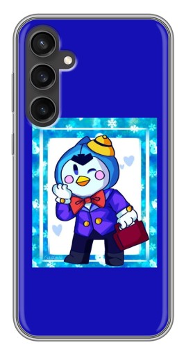Чехол с принтом "Зимний Мистер Пи" для Samsung Galaxy S23 FE