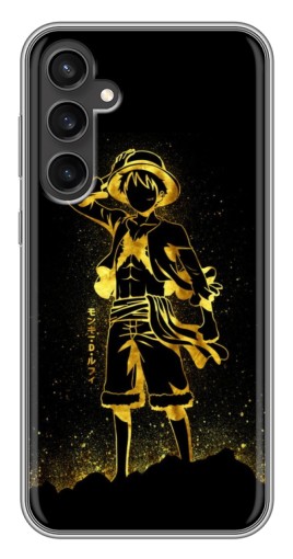 Чехол с картинкой "Золотой Де Луффи" для Samsung Galaxy S23 FE