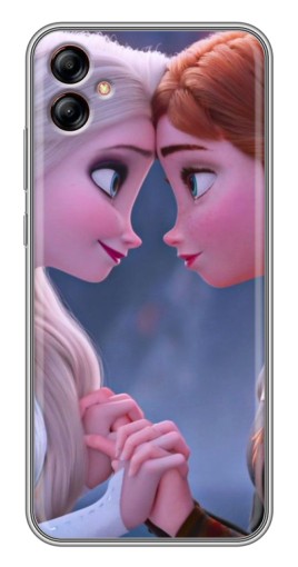 Чехол с картинкой "Анна и Ельза" для Samsung Galaxy A04e (A042)