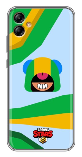 Силиконовый чехол с изображением "Арт Леон" для Samsung Galaxy A04e (A042)