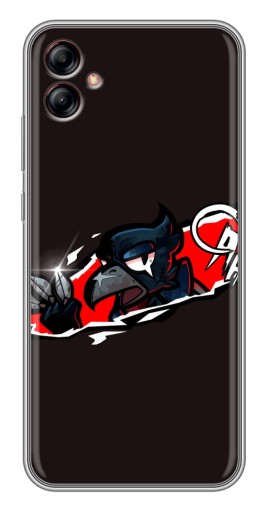 Чехол с печатью "Ассасин Ворон" для Samsung Galaxy A04e (A042)