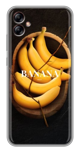 Силиконовый чехол с изображением "Banana" для Samsung Galaxy A04e (A042)