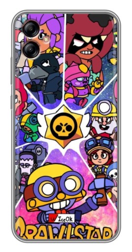 Чехол с принтом "Brawl заставка" для Samsung Galaxy A04e (A042)