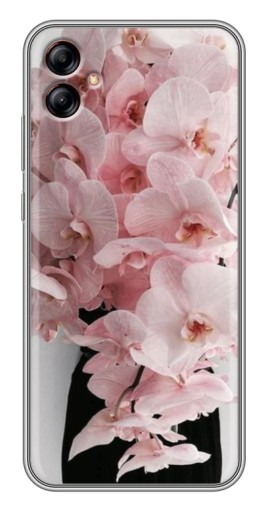 Чехол с печатью "Букет орхидеи" для Samsung Galaxy A04e (A042)