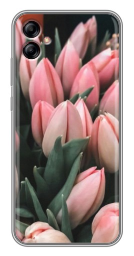 Чехол с печатью "Букет тюльпанов" для Samsung Galaxy A04e (A042)