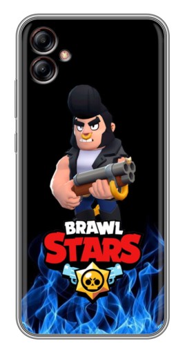 Чехол с печатью "Булл в огне" для Samsung Galaxy A04e (A042)