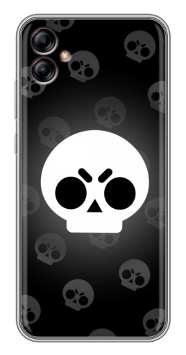 Чехол с печатью "Череп" для Samsung Galaxy A04e (A042)