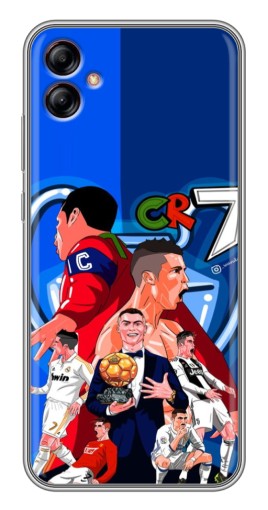 Чехол с картинкой "CR7" для Samsung Galaxy A04e (A042)