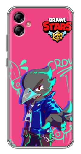 Силиконовый чехол с изображением "Crow Asassin" для Samsung Galaxy A04e (A042)