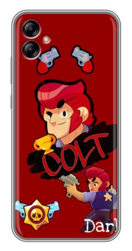 Чехол с картинкой "Dark Colt" для Samsung Galaxy A04e (A042)