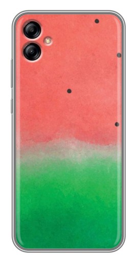 Силиконовый чехол с изображением "Дизайн арбуза" для Samsung Galaxy A04e (A042)