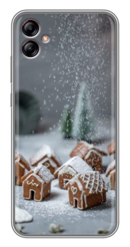 Чехол с картинкой "Домики из пряников" для Samsung Galaxy A04e (A042)