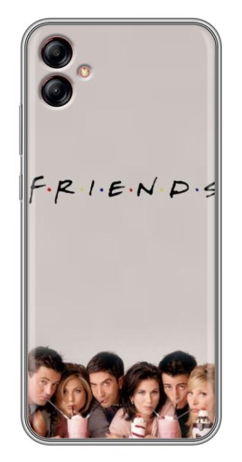 Силиконовый чехол с изображением "Друзья первый сезон" для Samsung Galaxy A04e (A042)