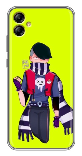 Силиконовый чехол с изображением "edgard brawl stars" для Samsung Galaxy A04e (A042)