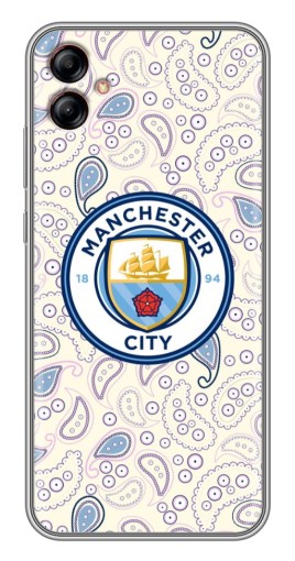 Силиконовый чехол с изображением "Эмблема Ман Сити" для Samsung Galaxy A04e (A042)
