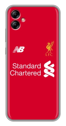 Чехол с картинкой "Форма Liverpool" для Samsung Galaxy A04e (A042)