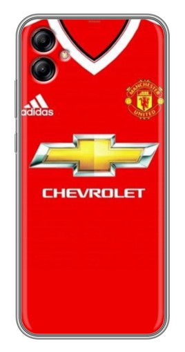 Чехол с картинкой "Форма Манчестера Юнайтед" для Samsung Galaxy A04e (A042)