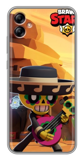 Силиконовый чехол с изображением "Гитарист Poco" для Samsung Galaxy A04e (A042)