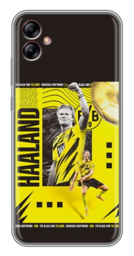 Чехол с картинкой "Golden Haaland" для Samsung Galaxy A04e (A042)