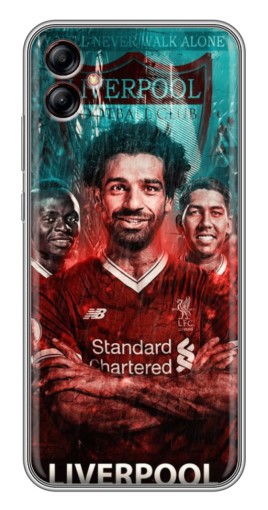 Чехол с печатью "Игроки Ливерпуля" для Samsung Galaxy A04e (A042)