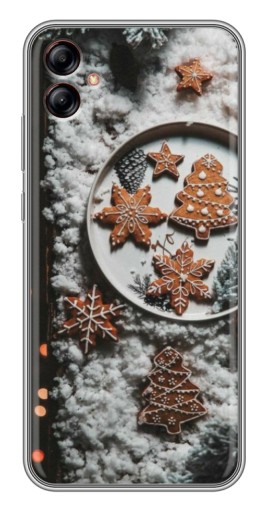 Чехол с принтом "Имбирные пряники" для Samsung Galaxy A04e (A042)