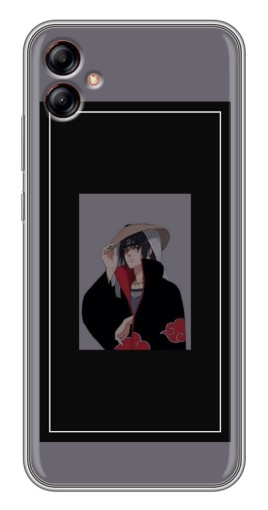 Силиконовый чехол с изображением "Итачи в рамке" для Samsung Galaxy A04e (A042)