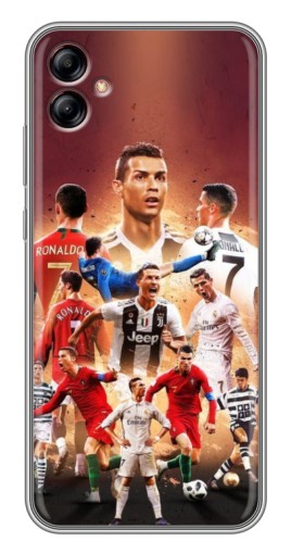 Чехол с принтом "Карьера Криштану" для Samsung Galaxy A04e (A042)