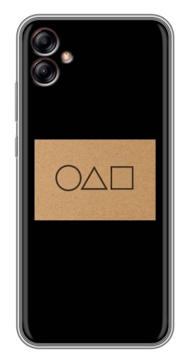 Силиконовый чехол с изображением "Карточка Кальмара" для Samsung Galaxy A04e (A042)