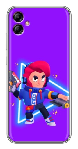 Чехол с принтом "Кольт в наушниках" для Samsung Galaxy A04e (A042)