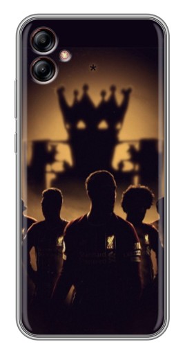 Чехол с печатью "Команда Ливерпуль" для Samsung Galaxy A04e (A042)