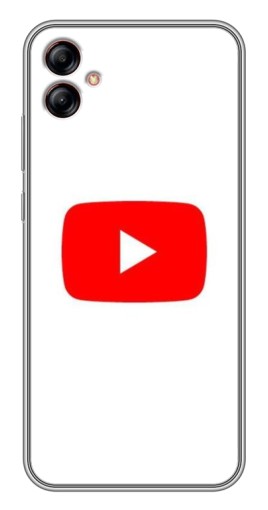 Чехол с картинкой "Красная кнопка" для Samsung Galaxy A04e (A042)