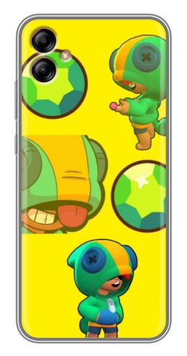 Чехол с картинкой "Кристалл и Леон" для Samsung Galaxy A04e (A042)